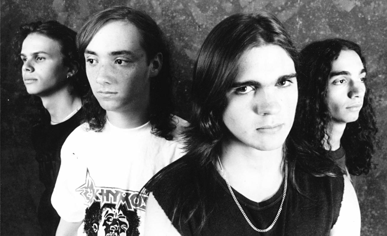 Así lucía Juanes en el año 1991 cuando integraba la banda Ekhymosis