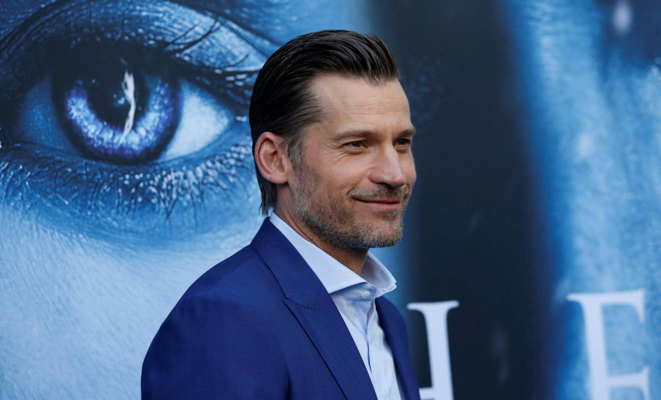 Nikolaj Coster-Waldau, en la serie Jaime Lannister también llegó puntual. Otra ausente fue Lena Headey quien interpreta a su hermana Cersei Lannister. FOTO Reuters
