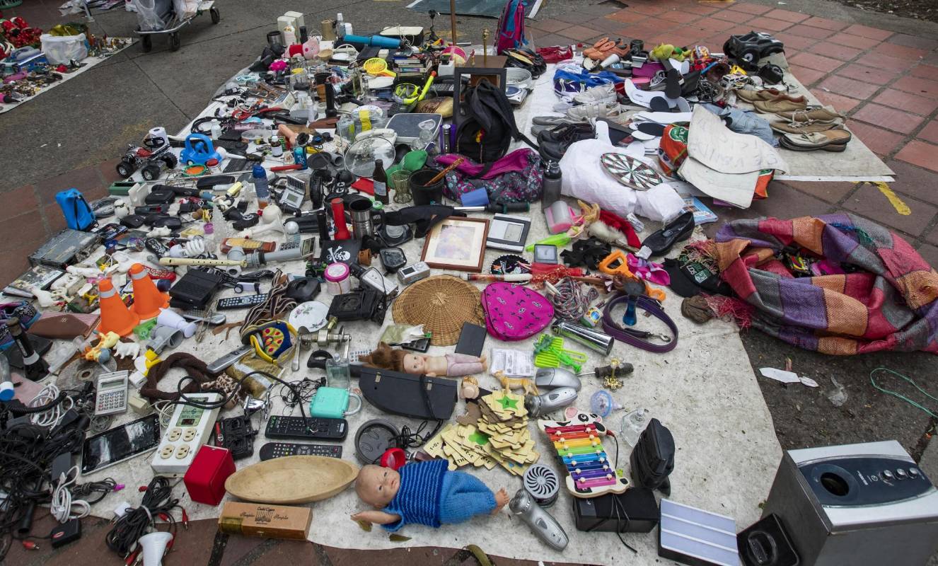 El nuevo Bazar no ha pasado del papel. Los venteros llevan seis años esperando a ser reubicados. La Alcaldía dice que esta administración, por fin, dará una solución al problema. Foto: Manuel Saldarriaga Quintero.