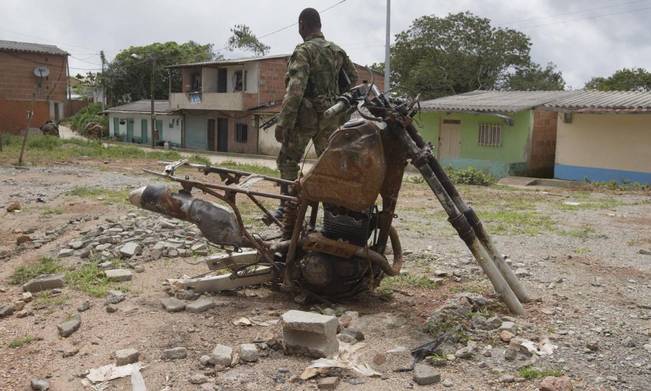 Las Farc y los paramilitares rompieron un pacto de convivencia que antes tenían y ahora están en pie de lucha. FOTO: Donaldo Zuluaga.