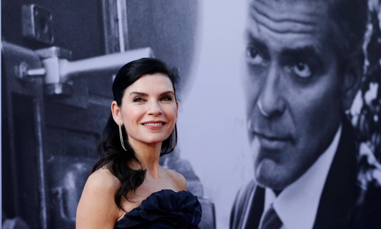 La actriz Julianna Margulies estuvo presente. La alfombra roja se verá este viernes 8 de junio a las 8 de la noche por el canal E! Foto Reuters