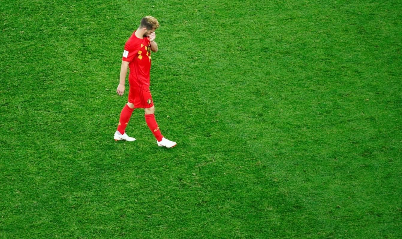 Con un solitario gol de Samuel Umtiti los franceses se metieron en la final de la Copa del Mundo y dejaron por fuera a la sorprendente Bélgica, que ahora disputará el partido por el tercer puesto. Foto : Reuters
