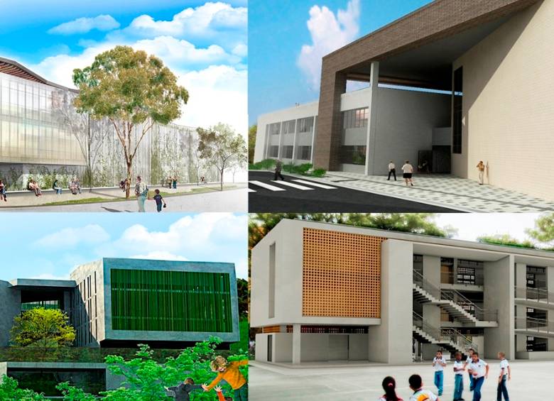 Los nuevos megacolegios de Itagüí.