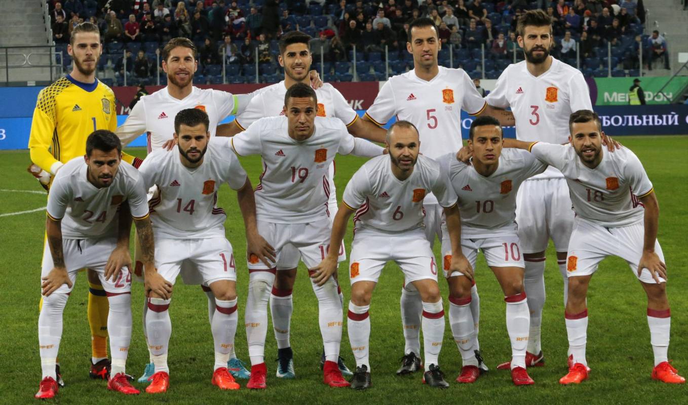 Selección España. FOTO EFE