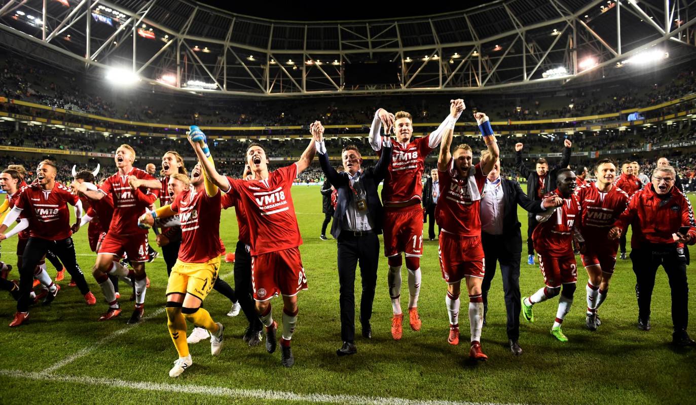 Selección Dinamarca. FOTO REUTERS