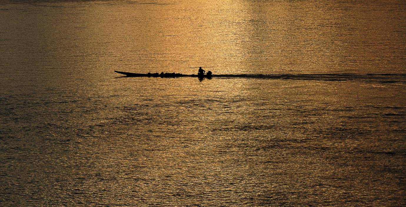 Guaviare: Atardecer en el Río Guaviare. Foto: Henry Agudelo Cano