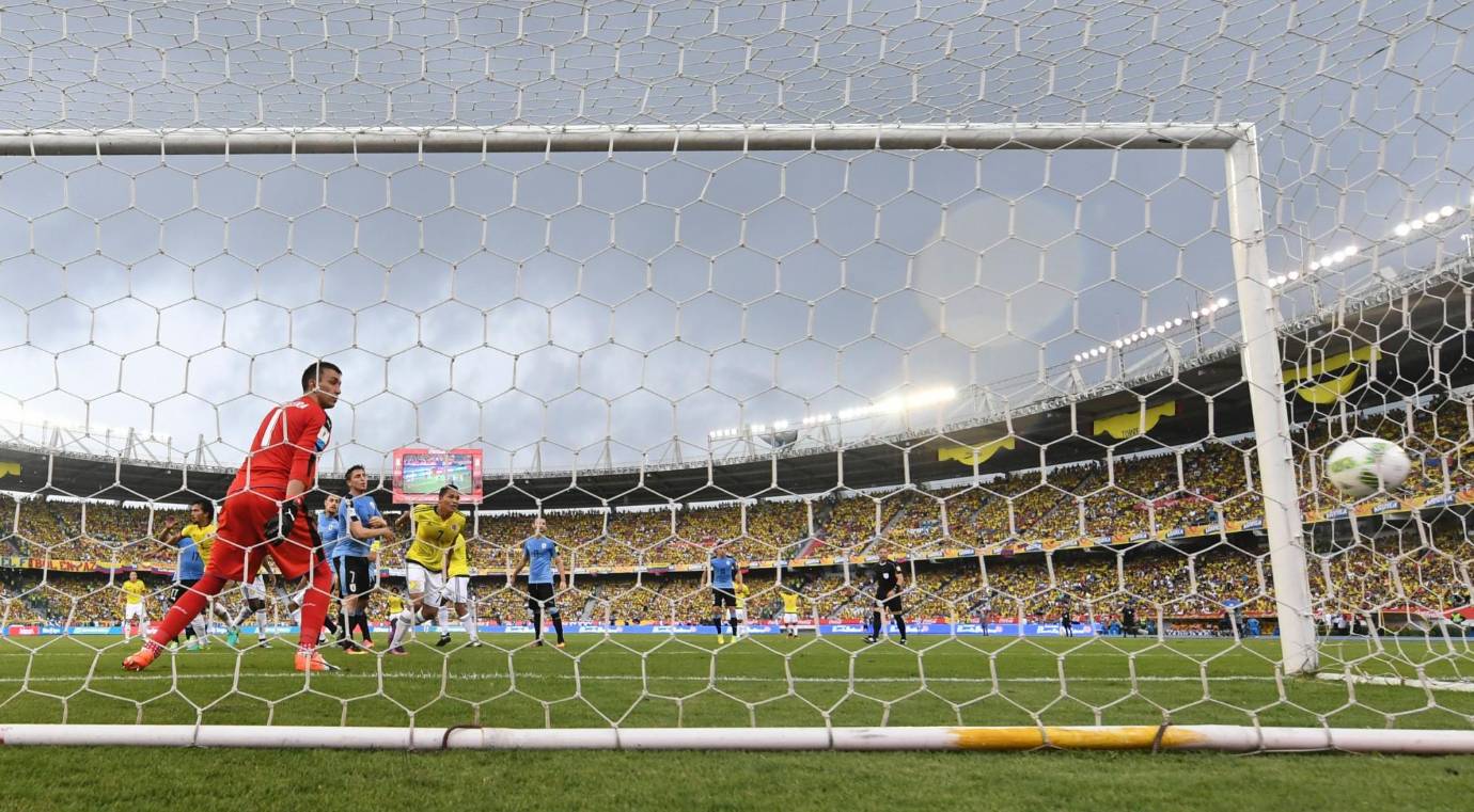 Es el octavo gol de Abel Aguilar con la Selección Colombia. FOTO AFP