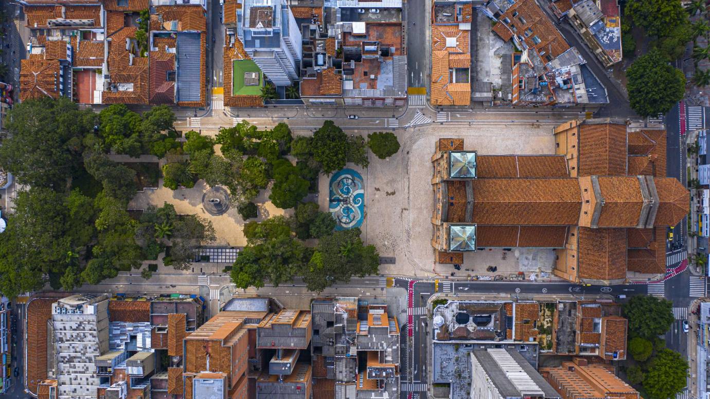 Parque de Bolívar. FOTO JUAN SEBASTIÁN CARVAJAL