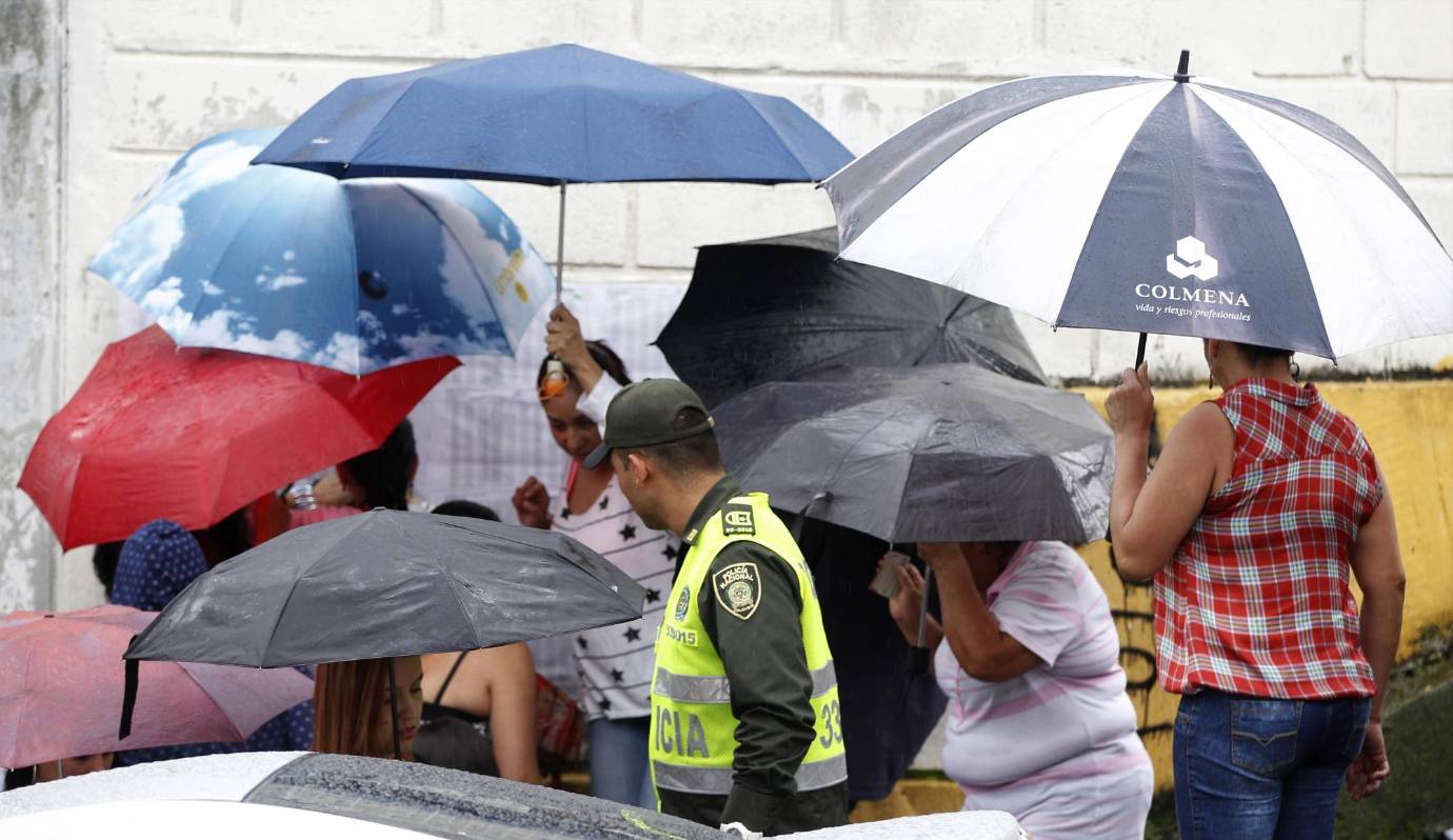 Este fue el registro de la jornada desde el Poblado y otras comunas de Medellín. FOTO Jaime Pérez