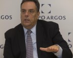 El presidente del Grupo Argos, Jorge Mario Velásquez. FOTO DONALDO ZULUAGA