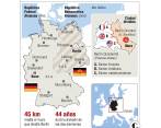 Esta es la imagen de una movilización de derecha que se realizó en Berlín para conmemorar el Día de la Unidad Alemania. También hubo marchas de izquierda y neonazis. FOTO EFE