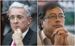 Los senadores Álvaro Uribe y Gustavo Petro han cruzado denuncias entre sí. FOTOS Santiago Mesa y Colprensa