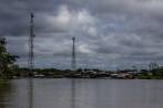 Panorámica del municipio de Murindó, en el medio Atrato. FOTO: Julio César Herrera. 