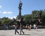 La Facultad de Educación es la primera unidad académica que toma este tipo de medidas desde que inició el paro estudiantil el pasado ocho de octubre. FOTO HERNÁN VANEGAS