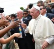 Papa Francisco en Cartagena. FOTO AFP