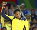 Yuri Alvear ganó la segunda medalla para Colombia en los Juegos Olímpicos de Río 2016. FOTO REUTERS