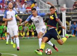 Colombia se impuso ante el anfitrión, Estados Unidos, en el partido inaugural de la Copa América Centenario. FOTO AFP