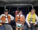  Luego de que quedara a la deriva la embarcación en la que navegaba el científico Manuel Elkin Patarroyo y un grupo de sus colaboradores, una unidad de Guardacostas de la Armada logró hallar la motonave y llevar a puerto a la tripulación. Foto: Colprensa.