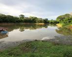Con el dragado, la represa que surte de agua a Arboletes volvió a operar, aunque no en un cien por ciento de su capacidad. FOTO CORTESÍA DAPARD