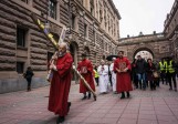 Celebración del viacrucis en Estocolmo, Suecia. FOTO AFP