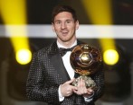 Messi suma cuatro balones de oro en su carrera deportiva. FOTO ARCHIVO