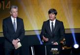 El alemán Joachim Löw recibó el premio como mejor entrenador.