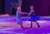 Las princesa de Frozen: Elsa y Anna, contarán su historia durante el espectáculo de Disney que tiene una duración de dos horas. Fotos: Donaldo Zuluaga. 