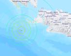 Un terremoto de 5,9 de magnitud fue reportado este viernes cerca de Tugu Hilir, en Indonesia. FOTO: EFE.