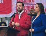 Ángela Garzón apoya a Carlos Fernando Galán en la candidatura a la Alcaldía de Bogotá. Foto: @CarlosFGalan