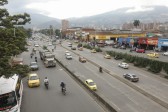 Avenida San Juan, en la tarde. Foto Camilo Suárez