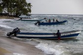 Debido a la marea, las embarcaciones tienen prohibido cruzar el mar abierto del Golfo después de las 2:30 de la tarde. FOTO: Julio César Herrera.