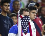 Los aficionados estadounidenses, a pesar de que el rendimiento de su equipo es aceptable, sufrieron la eliminación. FOTO Reuters