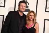 Blake Shelton y Miranda Lambert, la pareja más famosa de la música country. FOTO AP