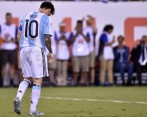 Messi deja la selección argentina tras derrota ante Chile