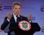 El presidente de la República, Juan Manuel Santos, designó este martes la comisión para hablar con el líderes del No. CORTESÍA PRESIDENCIA
