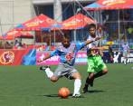 El equipo de San Fernando, representante de Cartagena, fue el primer conjunto del ponyfútbol en pasar a la siguiente ronda, la de octavos de final. FOTO cortesía festival de festivales