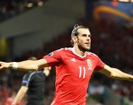 Gareth Bale es la estrella de la élite mundial que ha respondido en la Eurocopa. El extremo galés impulsa la historia de su selección que, en su debut, ya ingresó a las fases finales. FOTO AFP 