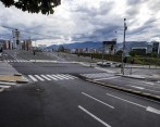 La ampliación de la Avenida 34, entre La Aguacatala y Los Balsos, es una de las obras de valorización. FOTO: JULIO CÉSAR HERRERA