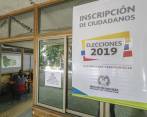 Inscripción de cédulas. FOTO: MANUEL SALDARRIAGA