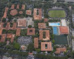 El campus de la U. de A., con 25 hectáreas, podría integrarse en un gran parque con otras universidades y parques. FOTO Manuel Saldarriaga