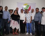 Gustavo Petro estuvo en Medellín para impulsar al precandidato a la Alcaldía, Jairo Herrán, y la lista al Concejo de Colombia Humana, Mais, Polo Democrático y Unión Patriótica. FOTO cortesía