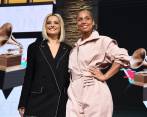 Las artistas Alicia Keys y Bebe Rexha se unieron a Gayle King, copresentadora de “CBS This Morning”, para revelar los nominados para las principales categorías en los Premios Grammy 2019-2020. Foto: AFP