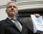 Julian Assange se encuentra refugiado en la embajada de Ecuador en Londres hace 4 años. FOTO AP