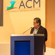 El ministro de Minas, Germán Arce, clausuró en Cartagena el congreso anual del sector minero. Foto: Cortesía ACM.