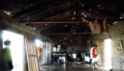 Fernando Vergara, AP-Tierradentro, MontelíbanoLas balas dejaron así la casa de un campesino de Tierradentro. Sin contar con la estación de Policía, que quedó destruida, ocho viviendas resultaron afectadas por la incursión armada de las Farc.