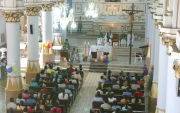 Juan Fernando CanoEn el templo de San Antonio, familiares y vecinos rindieron homenaje a su paisana, una de las habitantes más longevas de Colombia y el mundo.