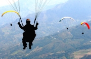 Jaime Pérez-Alto de Medina, San FélixUn festival de parapente se tomó los aires del Valle de Aburrá, en el inicio de la Expedición Cóndor de los Andes.