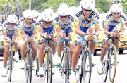 Hernán Vanegas EPM Orbitel ganó la décima etapa de la Vuelta a Colombia.