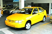 El Polo Derby, en la gráfica, será el taxi de la marca Volkswagen a partir del segundo semestre para ampliar su presencia de marca.