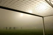 AP Aspecto del estadio La Bombonera antes del juego Boca Juniors-Cúcuta.